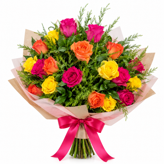 Rainbow Radiance Bouquet